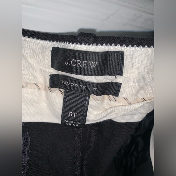 J.‎ Crew favorite fit black dress pants size 8T - Picture 3 of 8